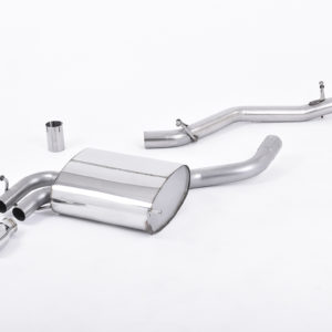 Milltek Cat-Back Exhaust for Audi A3 3.2 V6 quattro 3 door and Sportback - Non-Resonated (SSXAU504)