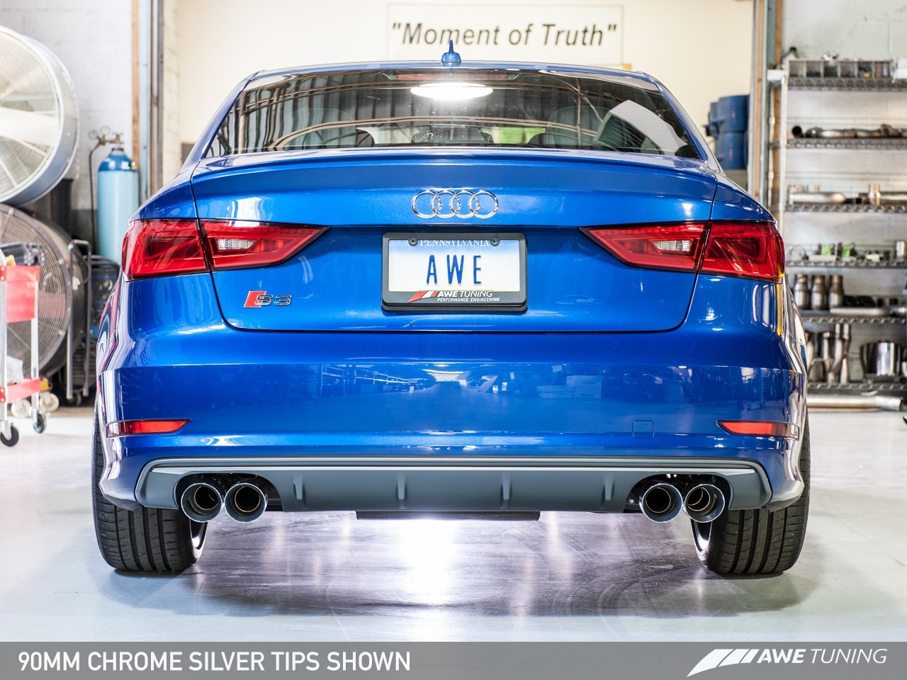 AWE Tuning Audi S3 8V Saloon Track Edition Exhaust System - Image 2