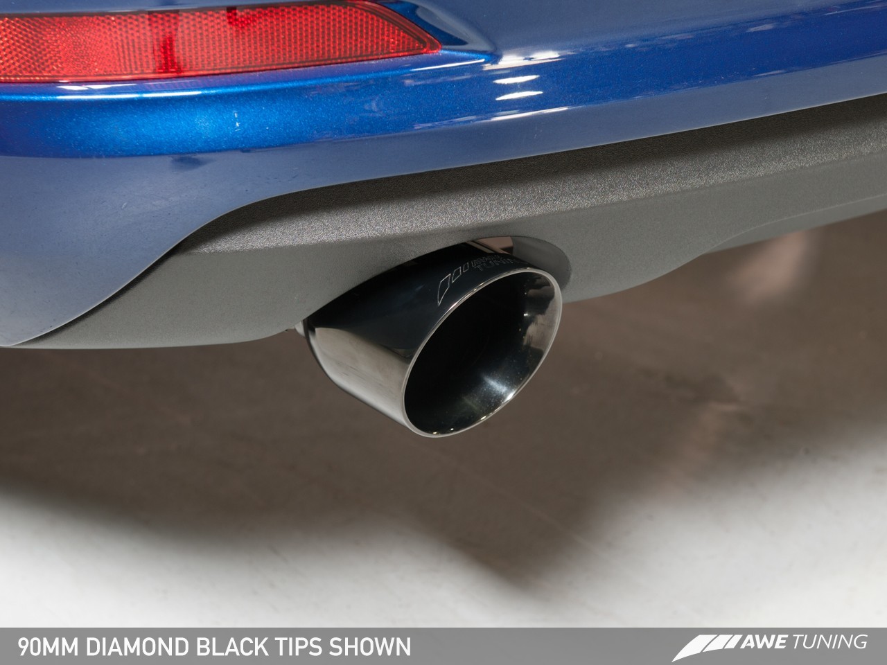 AWE Tuning Audi A3 Saloon 2.0TFSI Touring Edition Exhaust - Chrome Silver Tailpipes - Image 5