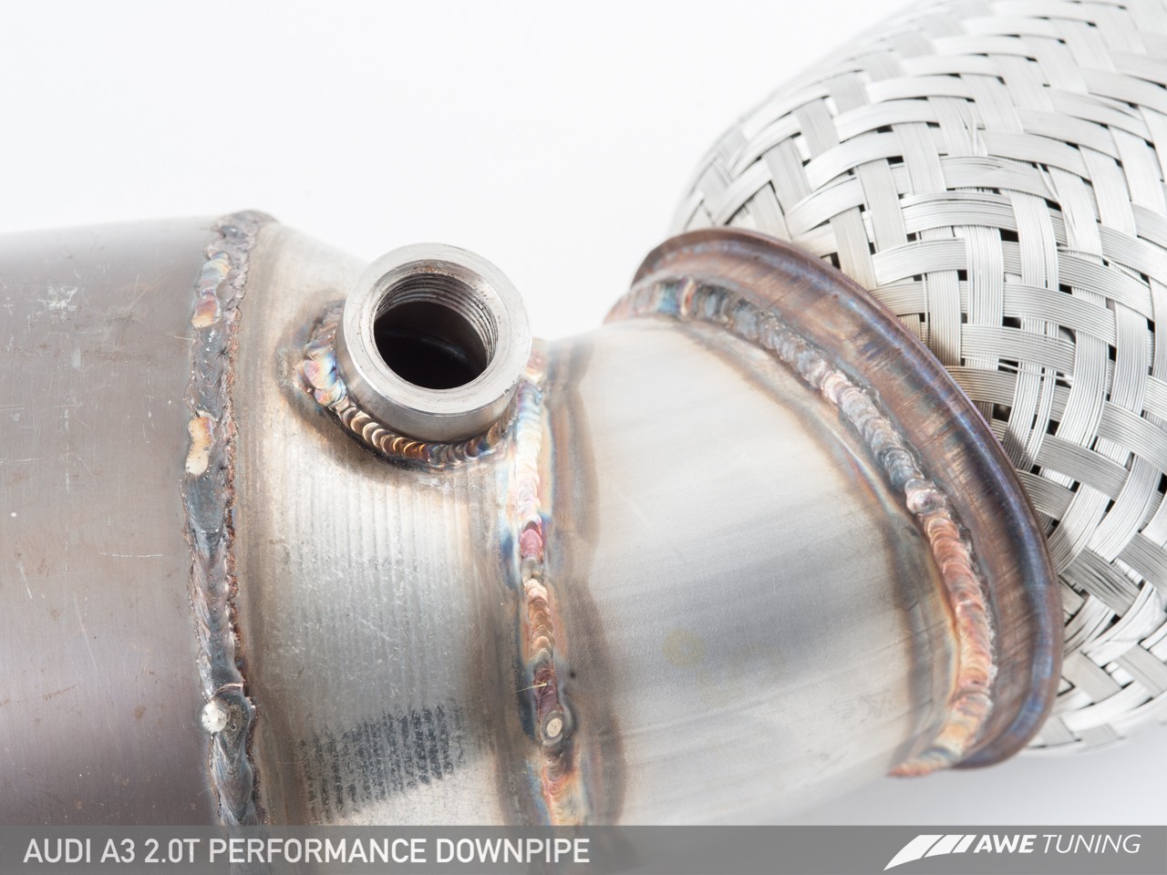 AWE Tuning Audi A3 Saloon 2.0TFSI Touring Edition Exhaust - Chrome Silver Tailpipes - Image 6