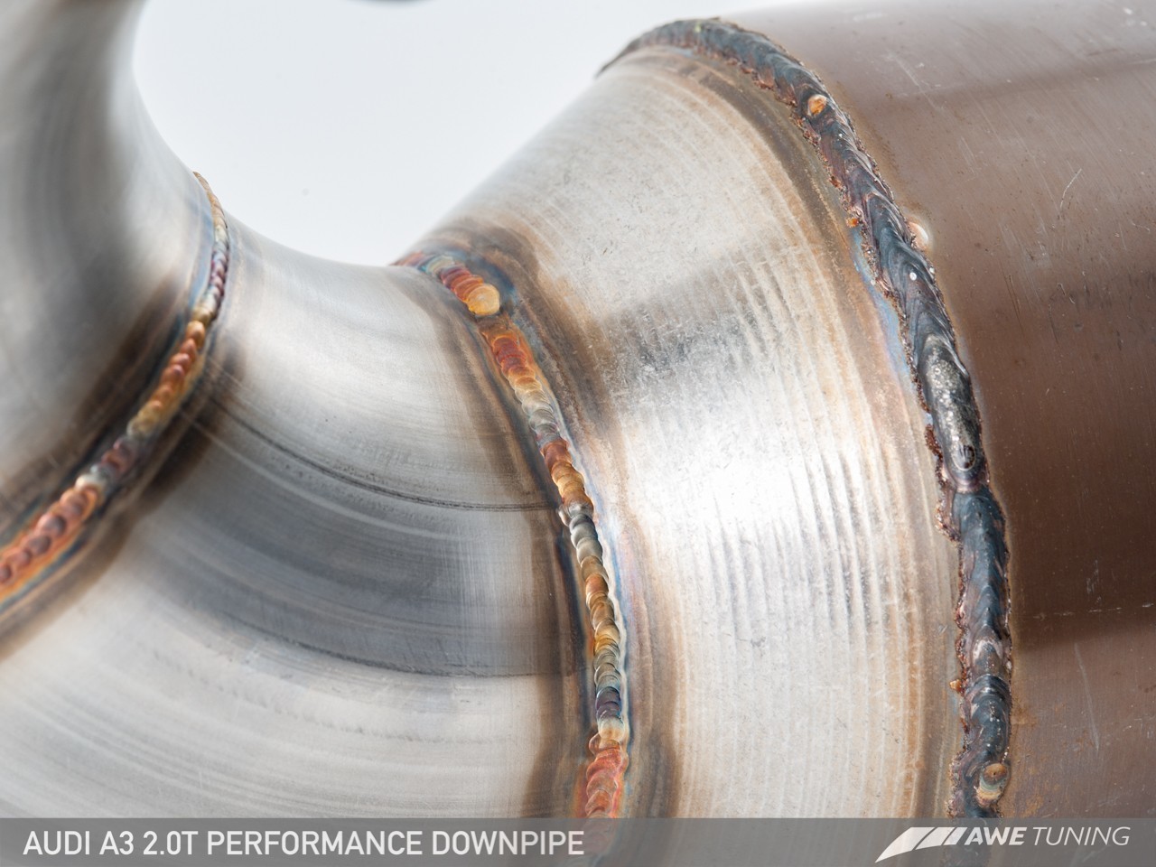 AWE Tuning Audi A3 Saloon 2.0TFSI Touring Edition Exhaust - Chrome Silver Tailpipes - Image 7