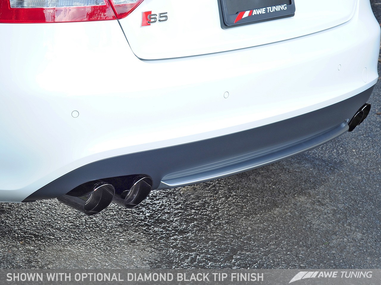 AWE Tuning Audi S5 B8 Sportback 3.0TFSI Touring Edition Exhaust + Downpipes - Image 2