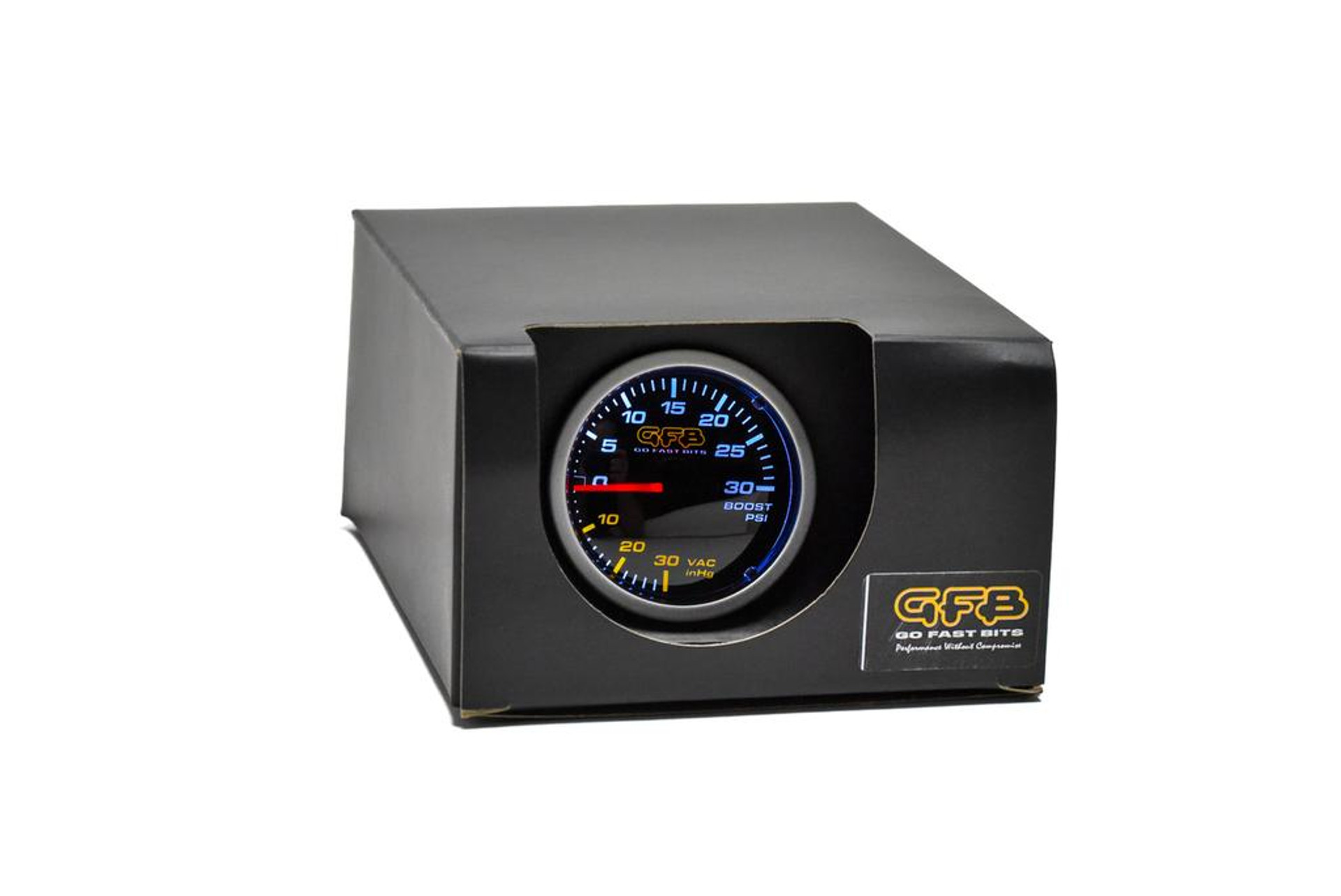 GFB 52mm Universal Boost Gauge 30psi
